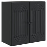 Wall-Mounted Cabinet Black 59 x 31 x 60 cm Engineered Wood 898066