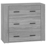 Sideboards 3 pcs Grey Sonoma Engineered Wood 3185405