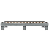 Bed Frame without Mattress Grey Sonoma 100x200 cm 845870