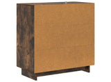Drawer Cabinet Smoked Oak 66 x 34.5 x 90 cm Engineered Wood 893920