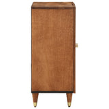 Side Cabinet 60x33x75 cm Solid Wood Mango 358286