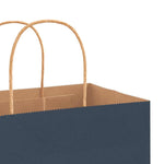 ZNTS Paper Bags 250 pcs with Handles Blue 21x11x28 cm 4101699