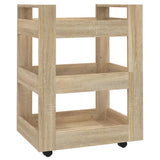 Kitchen Trolley Sonoma Oak 60x45x80 cm Engineered Wood 816819
