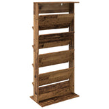 Magazine Rack Old Wood 70 x 41 x 156 cm Engineered Wood 899525