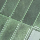 Rectangular Tile 50 pcs Dark Green 29 x 23 x 0.08 cm 42021253