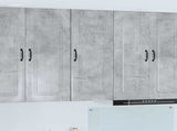 Dishwasher Panel Kalmar Concrete Grey 40 x 31 x 100 cm 884767