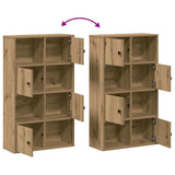 Bookcase Artisan Oak 60x24x101.5 cm Engineered Wood 860399