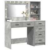 Dressing Table Grey 78.5 x 41 x 135 cm Engineered wood 3334194