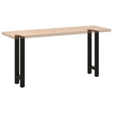 Console Table Legs Black 2 pcs 28x cm Steel 4013292