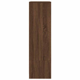 Cabinet with Drawer Brown Oak 55.5x34x119.5 cm Engineered Wood 861649