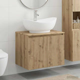Bathroom Furniture Set Artisan Oak Engineered Wood 3404349