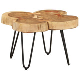 Coffee Table 36 cm 4 Trunks Solid Wood Acacia 353301