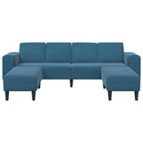 Living Room Couch 3 pcs Blue 3335121