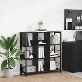 Bookshelf Black Oak 102 x 32 x 104.5 cm Engineered Wood 884006
