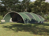 Tunnel Tent 8-Person with Roof Green 710 x 460 x 245 cm 42004002