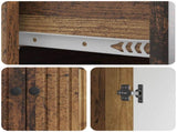 Sideboard Old Wood 66 x 34.5 x 90 cm Engineered Wood 894183