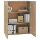Wall Cabinet Sonoma Oak 69.5x32.5x90 cm Engineered Wood 812297