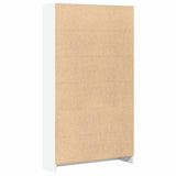 Bookcase White 80x24x143 cm Engineered Wood 857844
