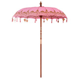 Balinese Parasol with Base 2 pcs Pink 3433028