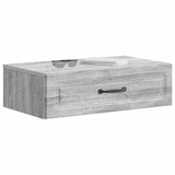 Wall-Mounted Side Table Grey Sonoma 59 x 34.5 x 17 cm 899341