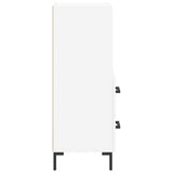 Sideboard White 34.5x34x90 cm Engineered Wood 828668
