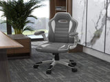 Computer Gaming Chair, Office Desk Swivel Chair, PU Leather Racing Chair with 90&deg Flip-up T3398P328217
