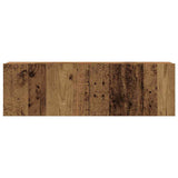 ZNTS Wall Mounted TV cabinets 6 pcs Old Wood Engineered Wood 3328969