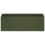 Garden Planter 2 pcs Olive Green 60 x 20 x 20 cm 8005155
