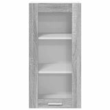 Hanging Cabinet with Storage 2 pcs Grey Sonoma 40 x 31 x 80 cm 884309