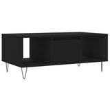 Coffee Table Black 90x50x36.5 cm Engineered Wood 830589