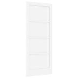 Interior Door White 83 x 202 cm Plywood 42047155