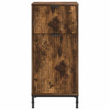 Bathroom Cabinet with Drawer Smoked Oak 39.5 x 36 x 88 cm 883399
