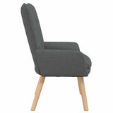 Armchair Dark Grey 63 x 67 x 94 cm Fabric 42001825