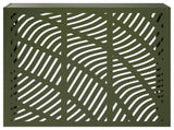 Air Conditioner Cover Olive Green 110 x 50 x 105 cm Steel 8014118
