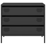 Sideboard Black 68x39x58.5 cm Cold-rolled Steel 851292