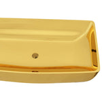 Wash Basin 71x38x13.5 cm Ceramic Gold 143480