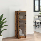 Highboard Old Wood 35 x 37 x 109 cm Engineered Wood 882892