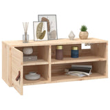 Wall Cabinet 80x30x30 cm Solid Wood Pine 818385