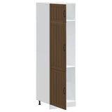 Kitchen Cupboard Lucca Brown Oak Engineered Wood 853874