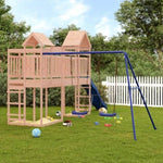 ZNTS Outdoor Playset Solid Wood Douglas 3156893