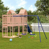 ZNTS Outdoor Playset Solid Wood Douglas 3156893