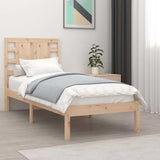 Bed Frame without Mattress 90x190 cm Single Solid Wood 3104183