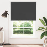 Roller Blind Blackout Black 165x230 cm Fabric Width 161.6 cm Polyester 4010959