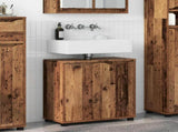 Bathroom Basin Cabinet Old Wood 60 x 30 x 60 cm Engineered Wood 888755
