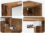Bathroom Cabinet Set 3 pcs 116 x 16 x 62.5 cm Engineered wood 3403822