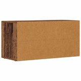 TV Cabinet Old Wood 80 x 35 x 40 cm Engineered Wood 891282