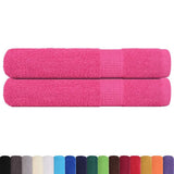 Towels "FROGN" 2 pcs Pink 100x200 cm 360 gsm 137058