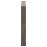Dining Table Legs U-Shaped 3 pcs Natural Steel 90x cm Steel 4013211