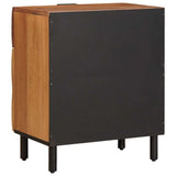 Bedside Cabinet Brown 50 x 33 x 60 cm Solid Mango Wood 4017908