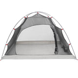 Tent with Roof with Storage Grey and Black 236 x 150 x 136 cm 42001019
